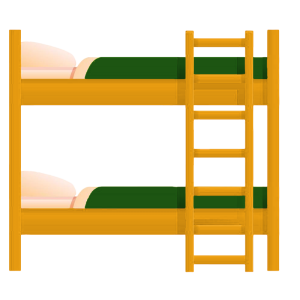 Bunk Bed plus Two Single Mattresses