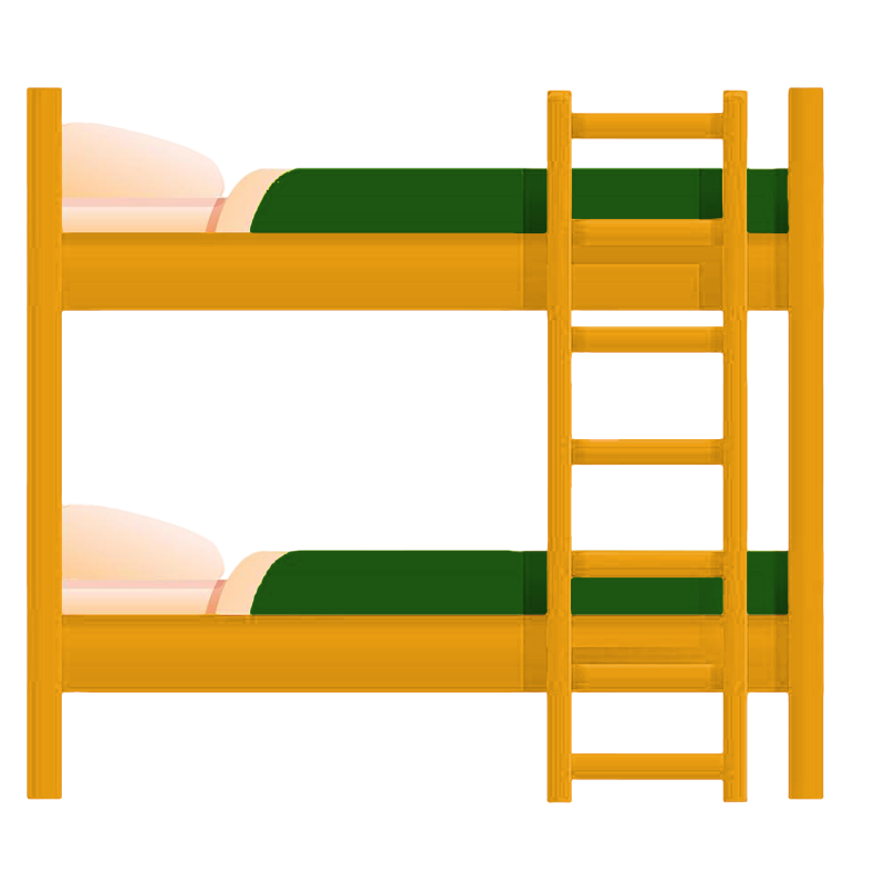 Bunk Bed plus Two Single Mattresses