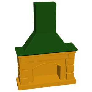 Fireplace gate removal