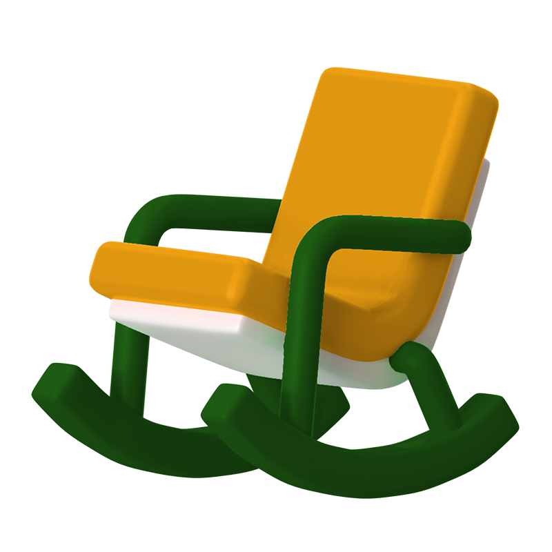 Armchair or rocking chair