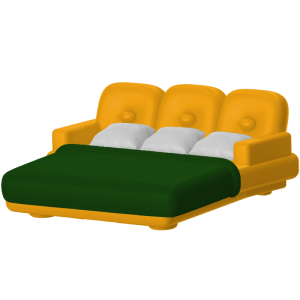 Three Seater Sofa bed with mattress