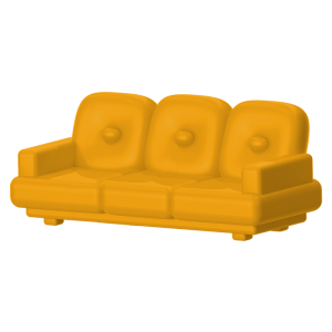 Three Seater Sofa non reclining