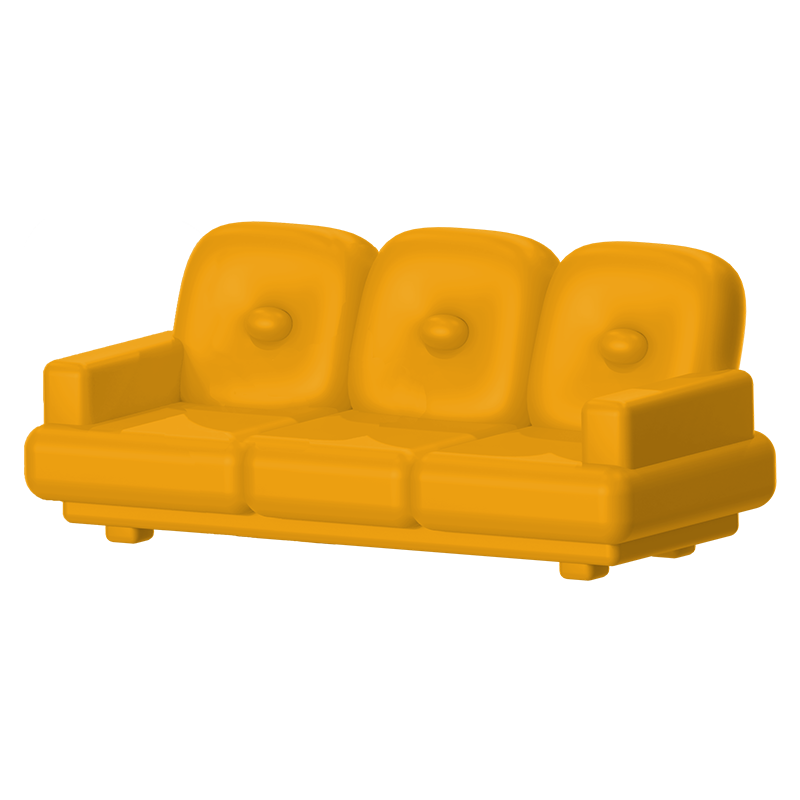 Three Seater Sofa non reclining