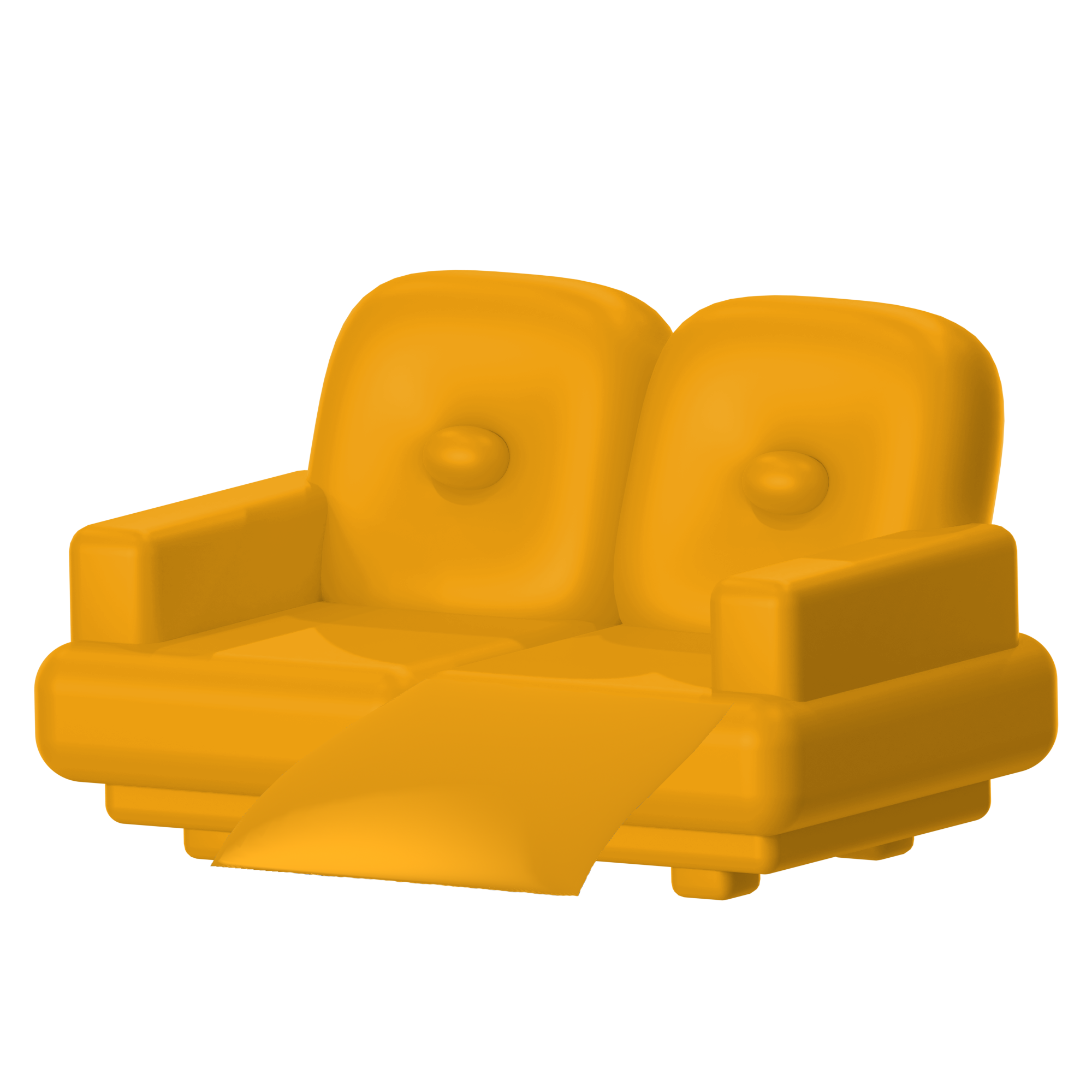 Two Seater Sofa 1 seat reclining